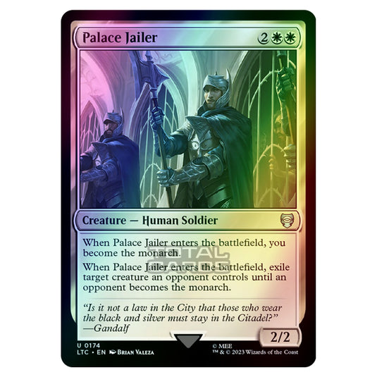 Magic The Gathering - The Lord of the Rings - Tales of Middle-Earth - Commander - Palace Jailer - 0174 (Foil)