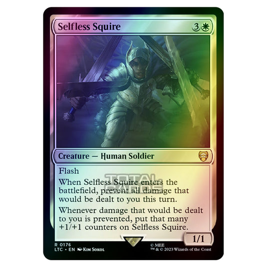 Magic The Gathering - The Lord of the Rings - Tales of Middle-Earth - Commander - Selfless Squire - 0176 (Foil)