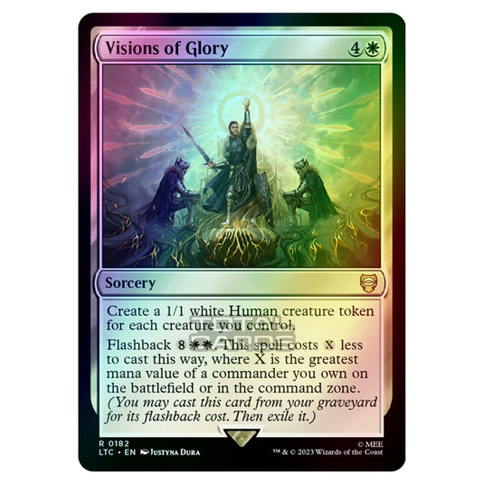 Magic The Gathering - The Lord of the Rings - Tales of Middle-Earth - Commander - Visions of Glory - 0182 (Foil)