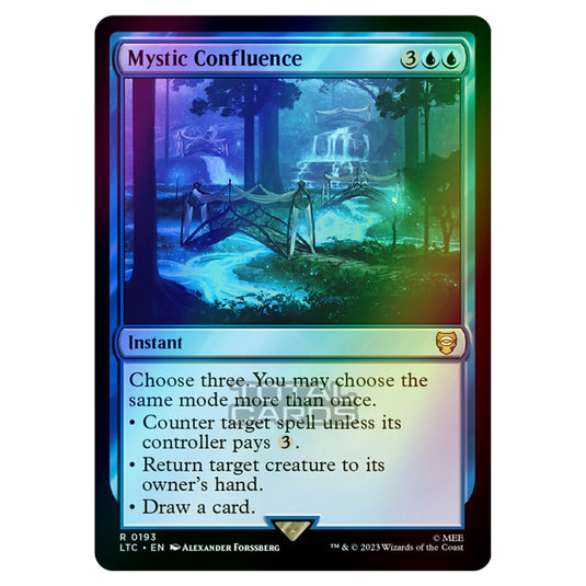 Magic The Gathering - The Lord of the Rings - Tales of Middle-Earth - Commander - Mystic Confluence - 0193 (Foil)