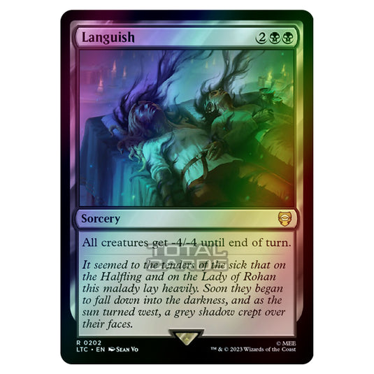 Magic The Gathering - The Lord of the Rings - Tales of Middle-Earth - Commander - Languish - 0202 (Foil)