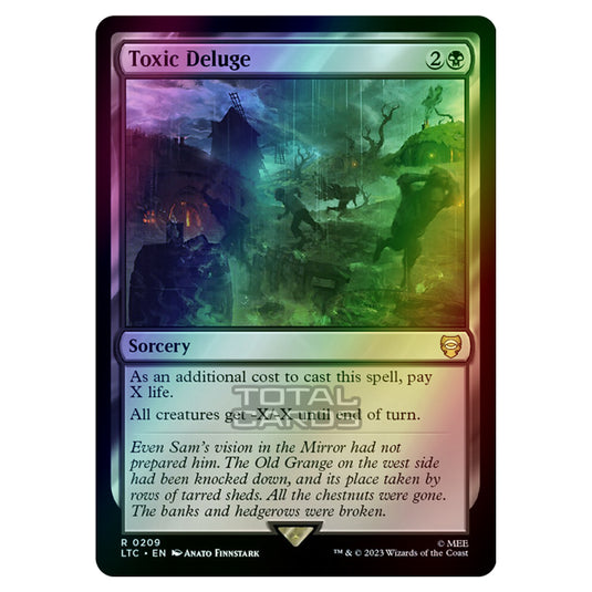 Magic The Gathering - The Lord of the Rings - Tales of Middle-Earth - Commander - Toxic Deluge - 0209 (Foil)