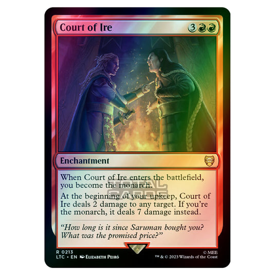 Magic The Gathering - The Lord of the Rings - Tales of Middle-Earth - Commander - Court of Ire - 0213 (Foil)