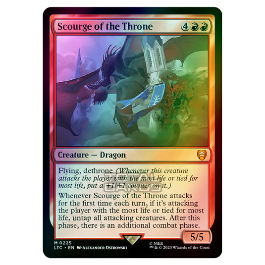 Magic The Gathering - The Lord of the Rings - Tales of Middle-Earth - Commander - Scourge of the Throne - 0225 (Foil)