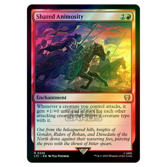 Magic The Gathering - The Lord of the Rings - Tales of Middle-Earth - Commander - Shared Animosity - 0226 (Foil)