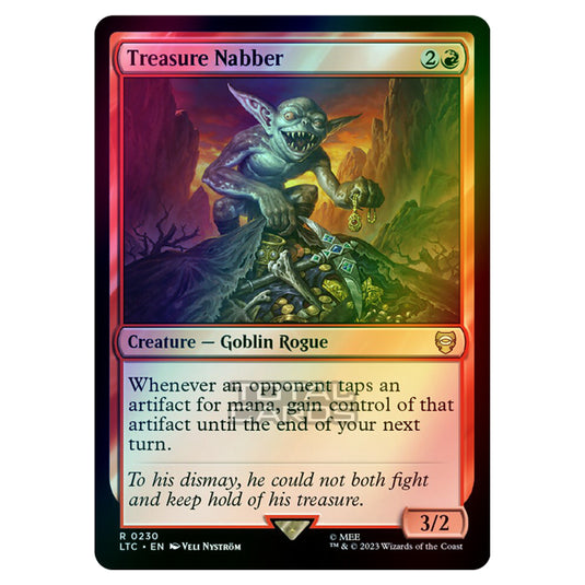 Magic The Gathering - The Lord of the Rings - Tales of Middle-Earth - Commander - Treasure Nabber - 0230 (Foil)