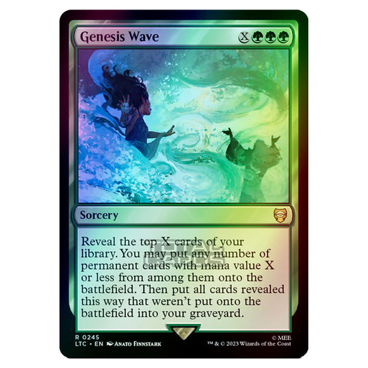 Magic The Gathering - The Lord of the Rings - Tales of Middle-Earth - Commander - Genesis Wave - 0245 (Foil)