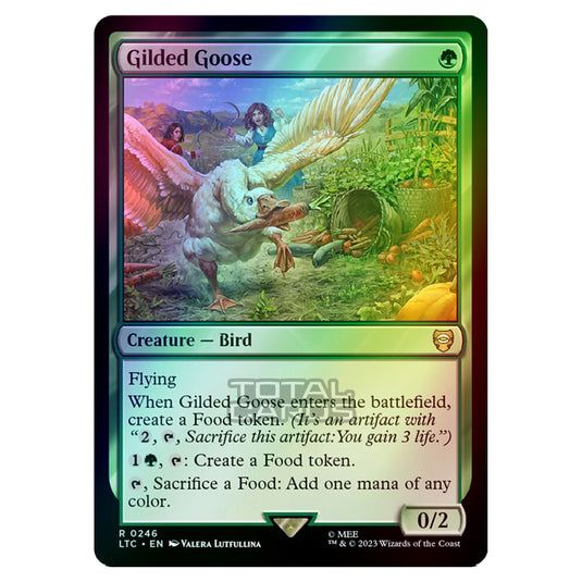 Magic The Gathering - The Lord of the Rings - Tales of Middle-Earth - Commander - Gilded Goose - 0246 (Foil)