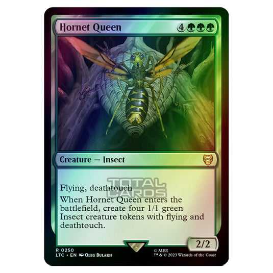 Magic The Gathering - The Lord of the Rings - Tales of Middle-Earth - Commander - Hornet Queen - 0250 (Foil)