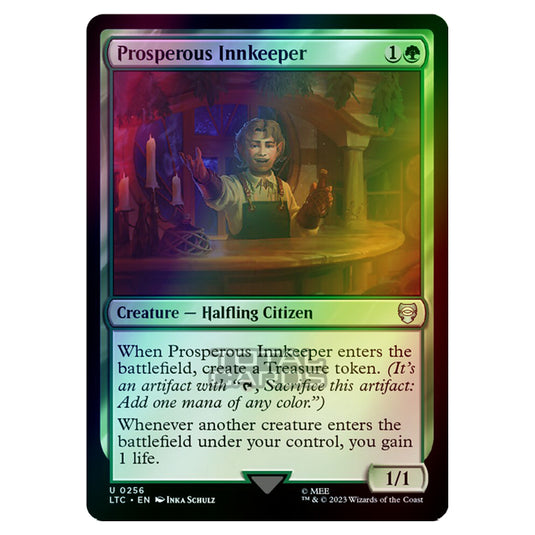 Magic The Gathering - The Lord of the Rings - Tales of Middle-Earth - Commander - Prosperous Innkeeper - 0256 (Foil)