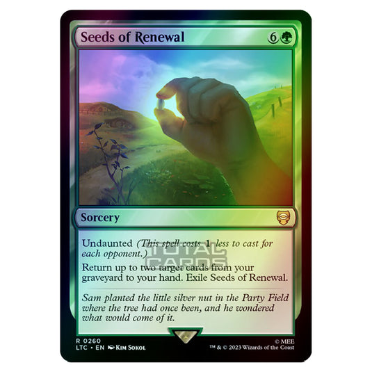 Magic The Gathering - The Lord of the Rings - Tales of Middle-Earth - Commander - Seeds of Renewal - 0260 (Foil)