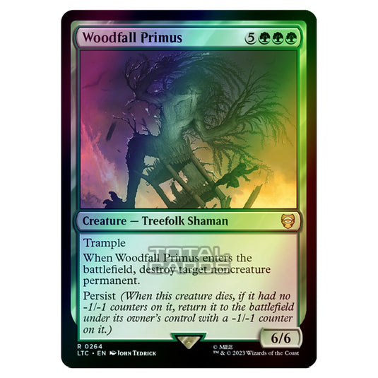 Magic The Gathering - The Lord of the Rings - Tales of Middle-Earth - Commander - Woodfall Primus - 0264 (Foil)