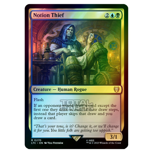 Magic The Gathering - The Lord of the Rings - Tales of Middle-Earth - Commander - Notion Thief - 0270 (Foil)