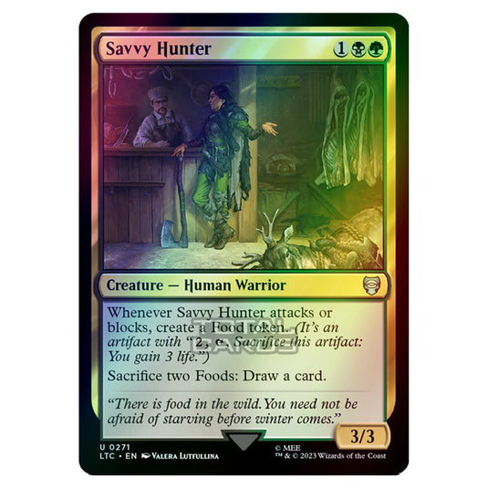 Magic The Gathering - The Lord of the Rings - Tales of Middle-Earth - Commander - Savvy Hunter - 0271 (Foil)