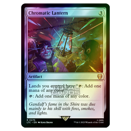 Magic The Gathering - The Lord of the Rings - Tales of Middle-Earth - Commander - Chromatic Lantern - 0275 (Foil)