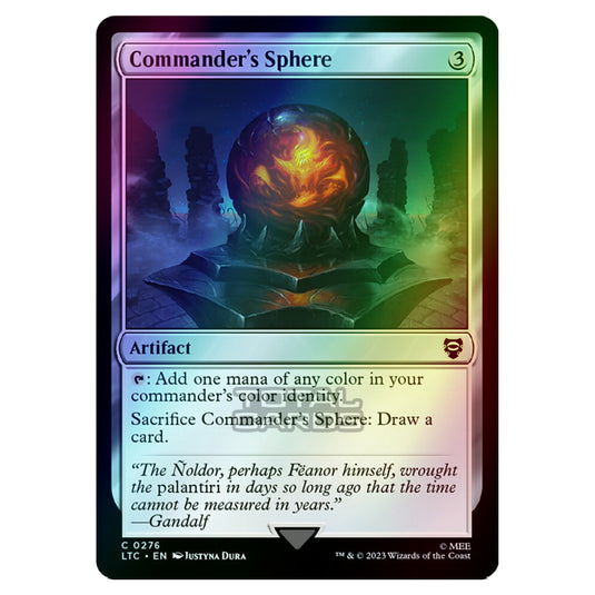 Magic The Gathering - The Lord of the Rings - Tales of Middle-Earth - Commander - Commander's Sphere - 0276 (Foil)