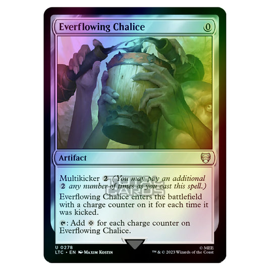 Magic The Gathering - The Lord of the Rings - Tales of Middle-Earth - Commander - Everflowing Chalice - 0278 (Foil)