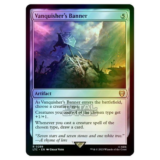 Magic The Gathering - The Lord of the Rings - Tales of Middle-Earth - Commander - Vanquisher's Banner - 0289 (Foil)