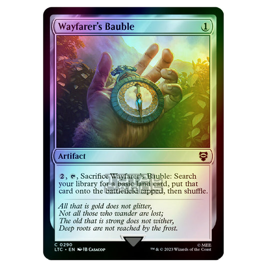 Magic The Gathering - The Lord of the Rings - Tales of Middle-Earth - Commander - Wayfarer's Bauble - 0290 (Foil)