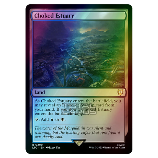 Magic The Gathering - The Lord of the Rings - Tales of Middle-Earth - Commander - Choked Estuary - 0299 (Foil)