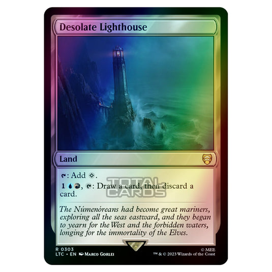 Magic The Gathering - The Lord of the Rings - Tales of Middle-Earth - Commander - Desolate Lighthouse - 0303 (Foil)