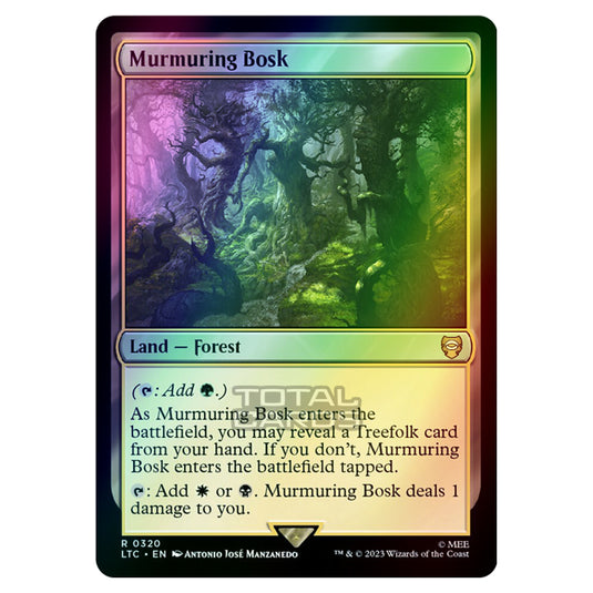 Magic The Gathering - The Lord of the Rings - Tales of Middle-Earth - Commander - Murmuring Bosk - 0320 (Foil)