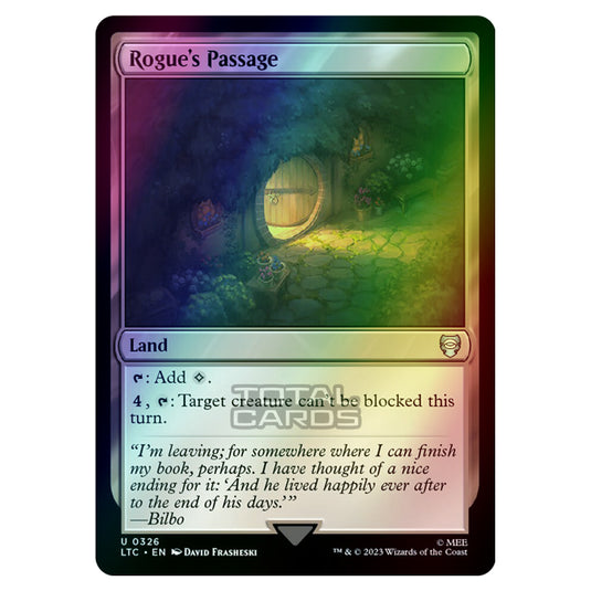 Magic The Gathering - The Lord of the Rings - Tales of Middle-Earth - Commander - Rogue's Passage - 0326 (Foil)