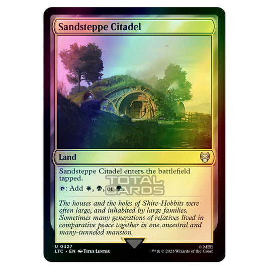 Magic The Gathering - The Lord of the Rings - Tales of Middle-Earth - Commander - Sandsteppe Citadel - 0327 (Foil)