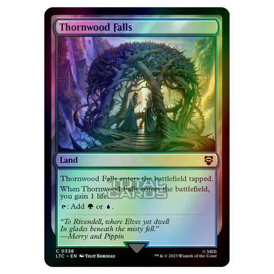 Magic The Gathering - The Lord of the Rings - Tales of Middle-Earth - Commander - Thornwood Falls - 0338 (Foil)