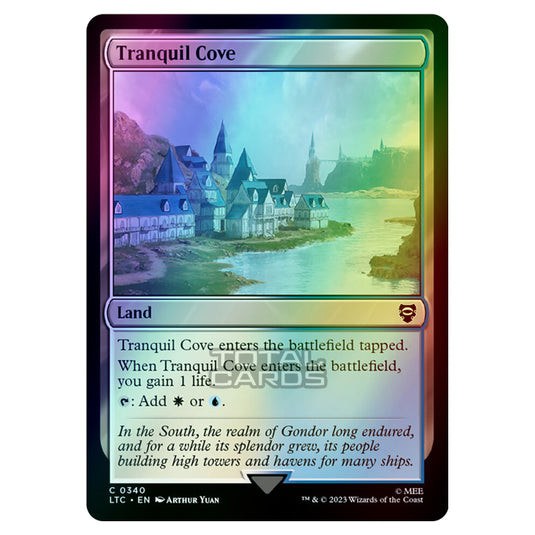 Magic The Gathering - The Lord of the Rings - Tales of Middle-Earth - Commander - Tranquil Cove - 0340 (Foil)