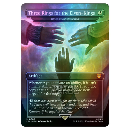 Magic The Gathering - The Lord of the Rings - Tales of Middle-Earth - Commander - Rings of Brighthearth - 0382 (Foil)