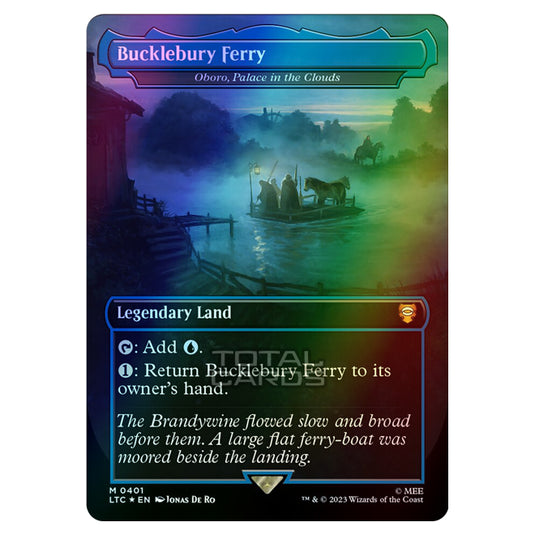 Magic The Gathering - The Lord of the Rings - Tales of Middle-Earth - Commander - Oboro, Palace in the Clouds - 0401 (Foil)