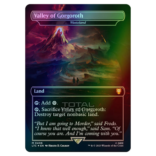 Magic The Gathering - The Lord of the Rings - Tales of Middle-Earth - Commander - Wasteland - 0406 (Foil)