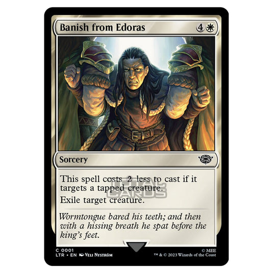 Magic The Gathering - The Lord of the Rings - Tales of Middle-Earth - Banish from Edoras - 0001