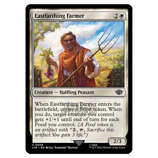 Magic The Gathering - The Lord of the Rings - Tales of Middle-Earth - Eastfarthing Farmer - 0008