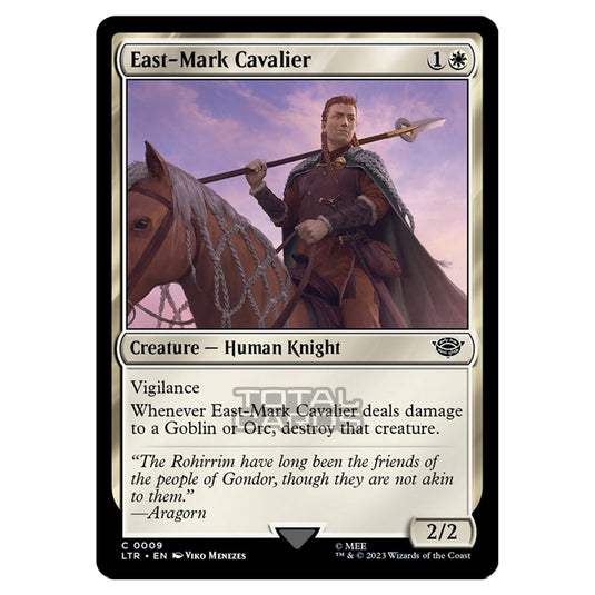 Magic The Gathering - The Lord of the Rings - Tales of Middle-Earth - East-Mark Cavalier - 0009