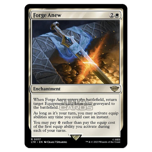 Magic The Gathering - The Lord of the Rings - Tales of Middle-Earth - Forge Anew - 0017