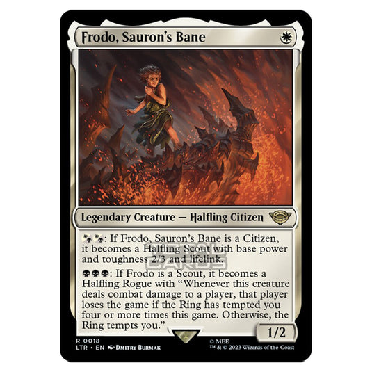 Magic The Gathering - The Lord of the Rings - Tales of Middle-Earth - Frodo, Sauron's Bane - 0018