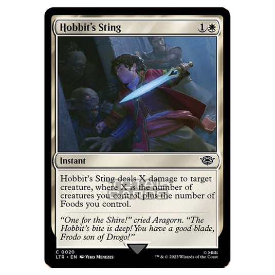 Magic The Gathering - The Lord of the Rings - Tales of Middle-Earth - Hobbit's Sting - 0020