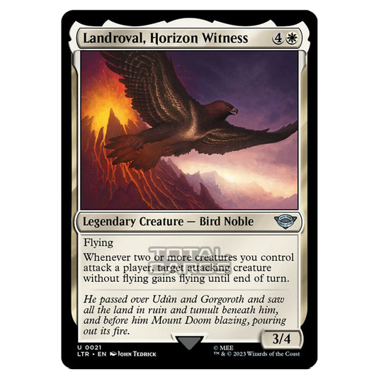 Magic The Gathering - The Lord of the Rings - Tales of Middle-Earth - Landroval, Horizon Witness - 0021