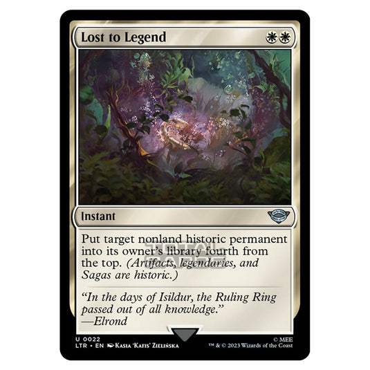 Magic The Gathering - The Lord of the Rings - Tales of Middle-Earth - Lost to Legend - 0022