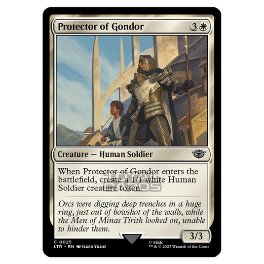 Magic The Gathering - The Lord of the Rings - Tales of Middle-Earth - Protector of Gondor - 0025