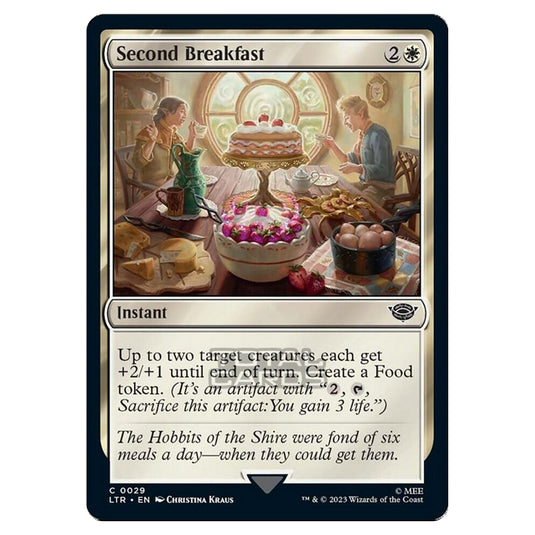 Magic The Gathering - The Lord of the Rings - Tales of Middle-Earth - Second Breakfast - 0029