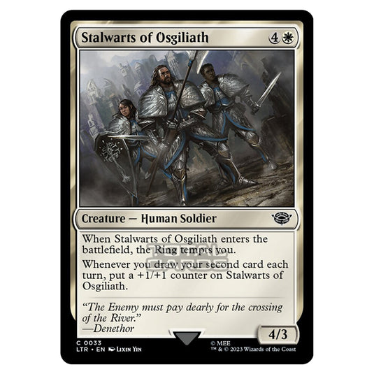 Magic The Gathering - The Lord of the Rings - Tales of Middle-Earth - Stalwarts of Osgiliath - 0033