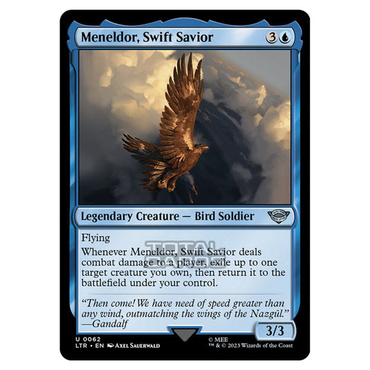 Magic The Gathering - The Lord of the Rings - Tales of Middle-Earth - Meneldor, Swift Savior - 0062