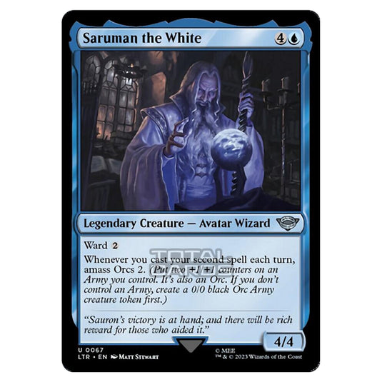 Magic The Gathering - The Lord of the Rings - Tales of Middle-Earth - Saruman the White - 0067