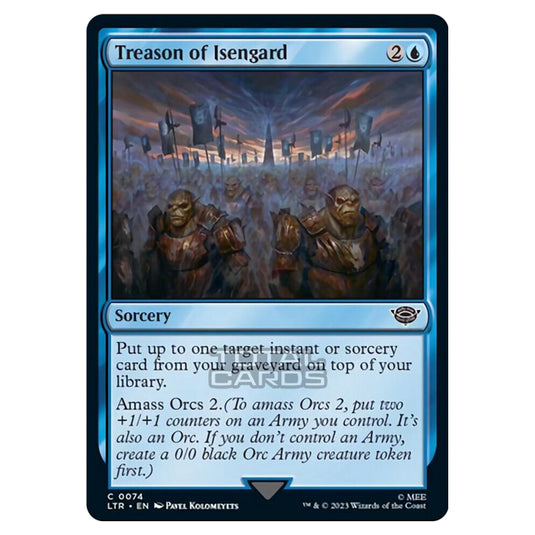 Magic The Gathering - The Lord of the Rings - Tales of Middle-Earth - Treason of Isengard - 0074