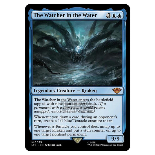 Magic The Gathering - The Lord of the Rings - Tales of Middle-Earth - The Watcher in the Water - 0075