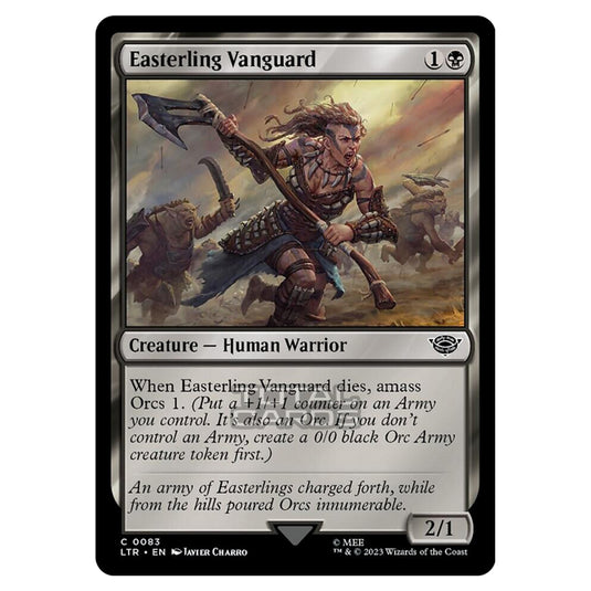 Magic The Gathering - The Lord of the Rings - Tales of Middle-Earth - Easterling Vanguard - 0083