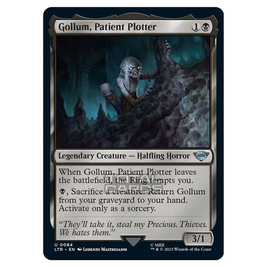 Magic The Gathering - The Lord of the Rings - Tales of Middle-Earth - Gollum, Patient Plotter - 0084